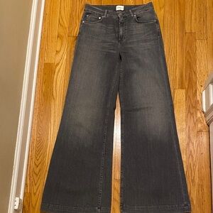 CLOSED Gray Wide-Leg Jeans, Sz 8